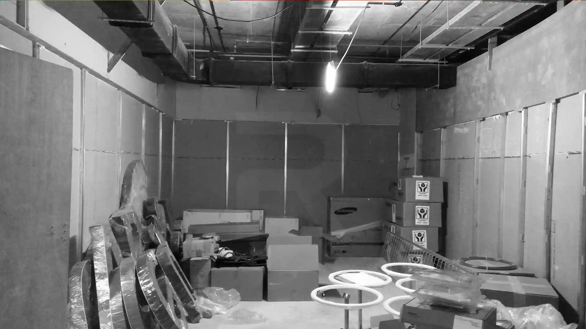 Ab InBev Showcase Bar space before renovation